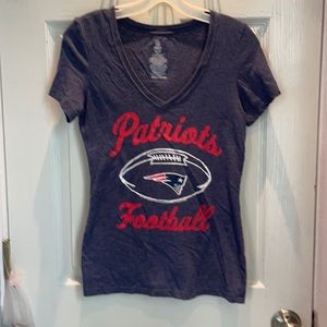 NFL team apparel patriots football T-shirt